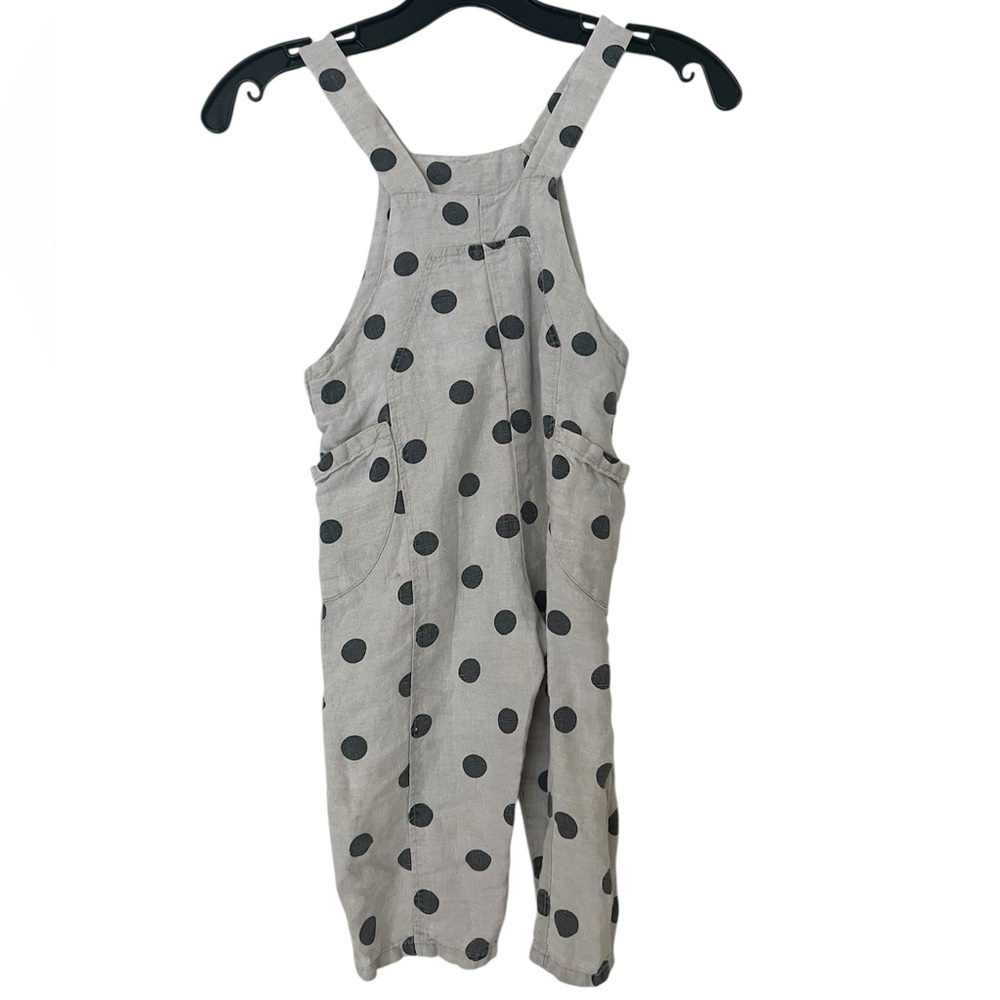Zara Kids Polka Dot Jumpsuit Overalls - Picture 2 of 4
